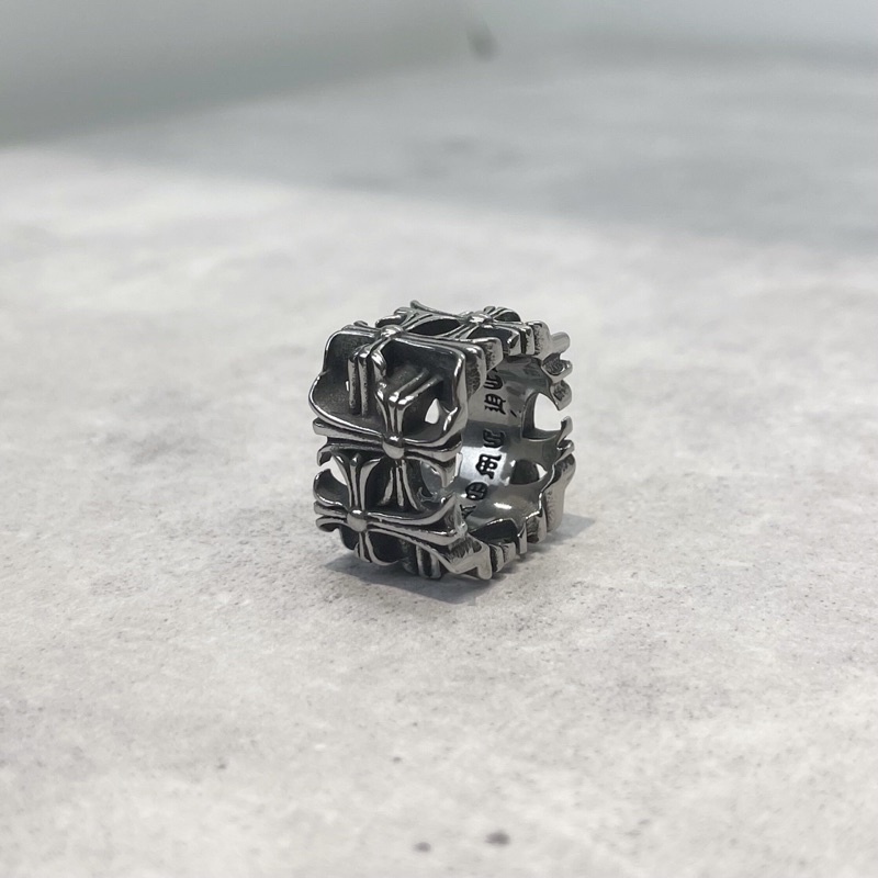 NHẪN CHROME HEART THÉP TITAN 3