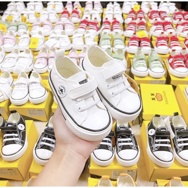 Giày converse quai dán cho bé trai và bé gái(CT)