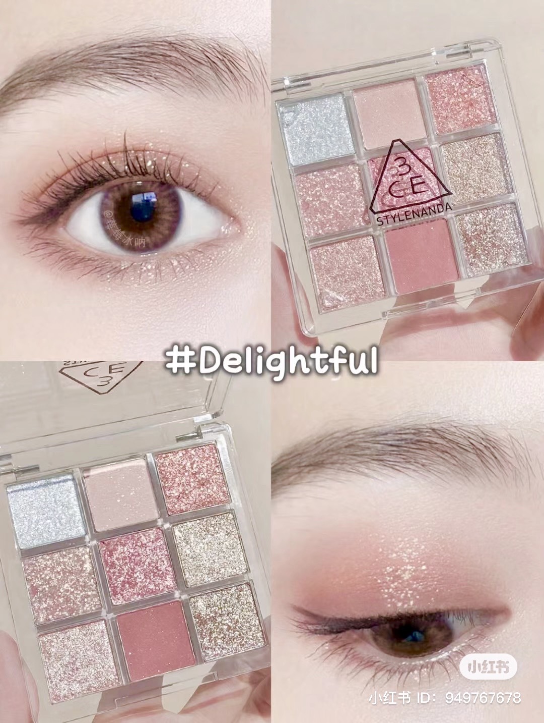 [FULL MÀU] Phấn Mắt 9 Ô 3CE Multi Eye Color Palette