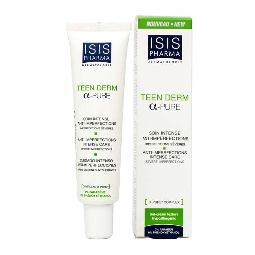 KEM HỖ TRỢ TRỊ MỤN TRỨNG CÁ.TEEN DERM ALPHA PURE 30ML.( THAY THẾ TEENDERM K 30ML)