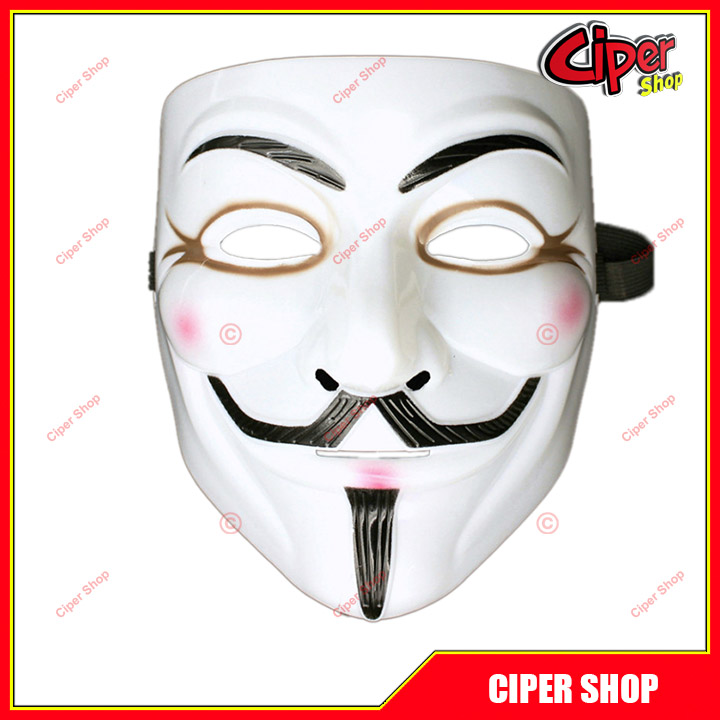 Mặt nạ hacker Anonymous có kẻ mắt
