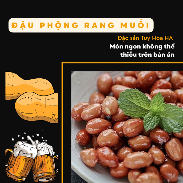 500gr Đậu phộng rang muối