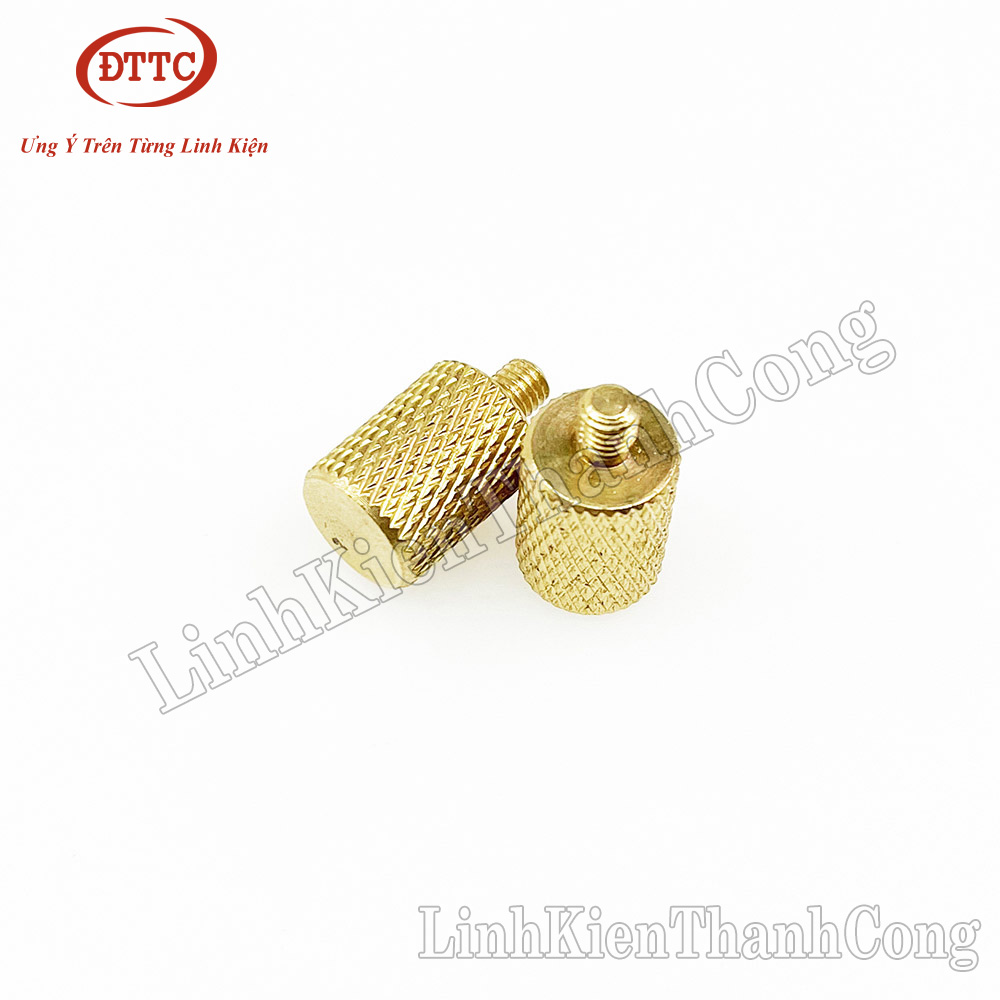 Cọc đồng bình acquy ren m5 m6