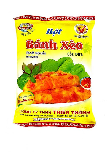 Bột bánh xèo cốt dừa 400g - Thiên Thành