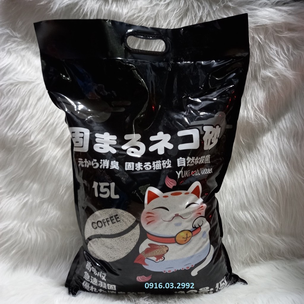 Cát vệ sinh cho mèo cát Nhật 15L