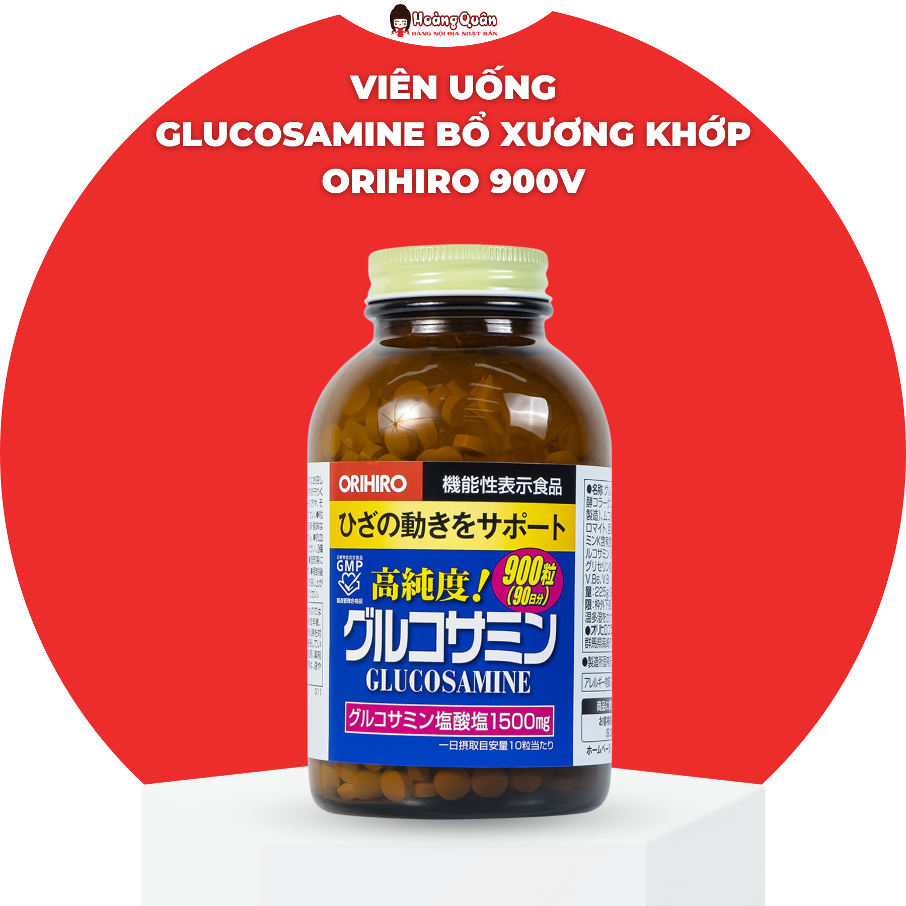 Viên Uống Glucosamine Bổ Xương Khớp Orihiro 900v