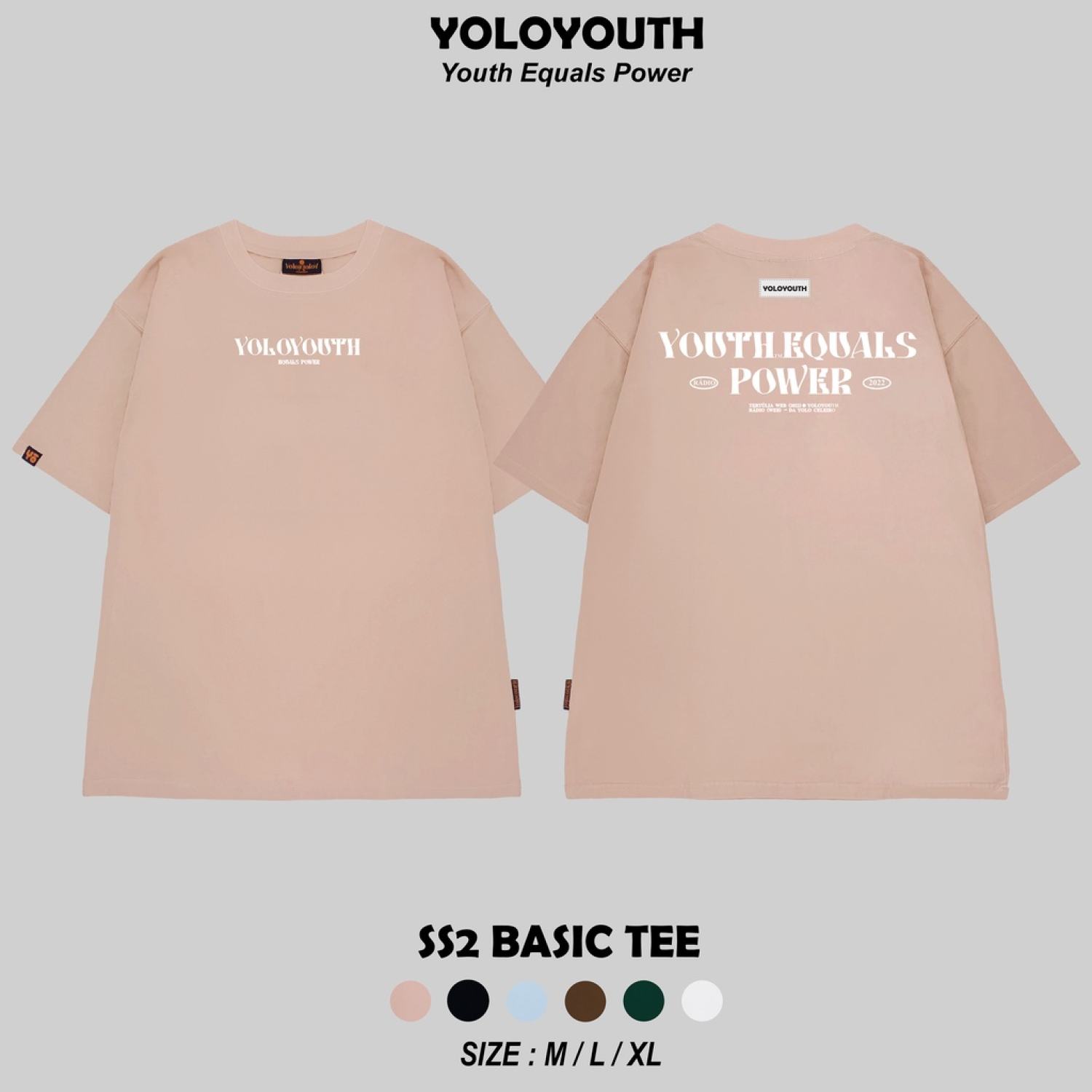 Áo Thun Local Brand YOLOYOUTH BASIC TEE SS1 / SS2
