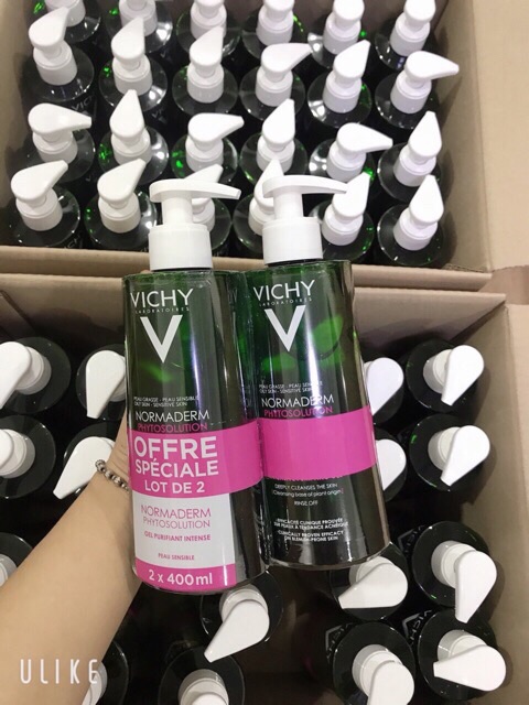 Thuyphap91-Sữa rửa mặt Vichy dành cho da dầu mụn 400ml