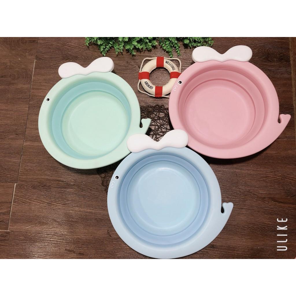 Chậu Rửa Mặt Gấp Gọn Cho Bé