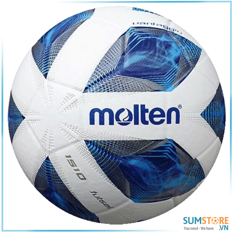 Quả banh bóng đá futsal molten f9a1510 tiêu chuẩn - size 4