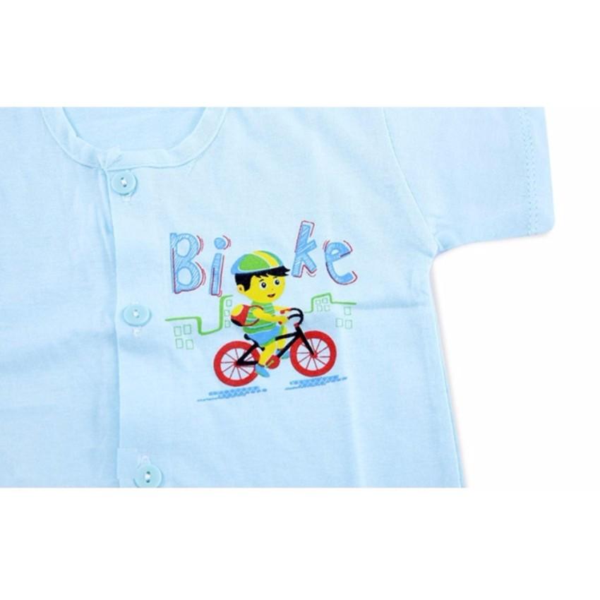 Set 12 món cho trẻ sơ sinh từ 0 đến 3 tháng tuổi( 5 áo cotton + 5 Quần dài + 2 nón)
