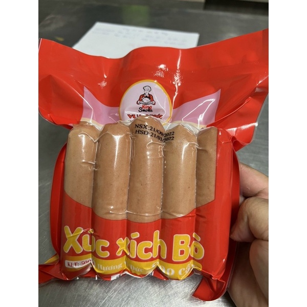 Xúc xích bò 500gr