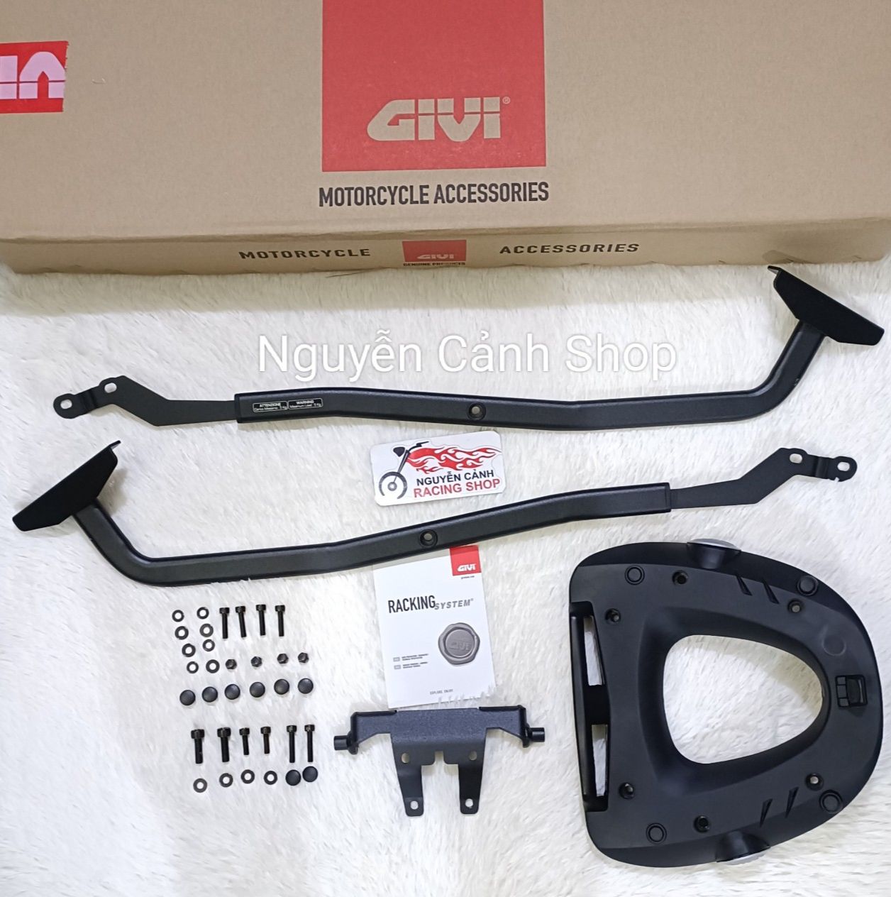 Cảng sau givi hrv gắn xe exciter 150 xe winner 150 v1, hàng xịn
