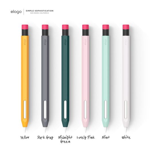 Bao elago silicone bảo vệ apple pencil 2