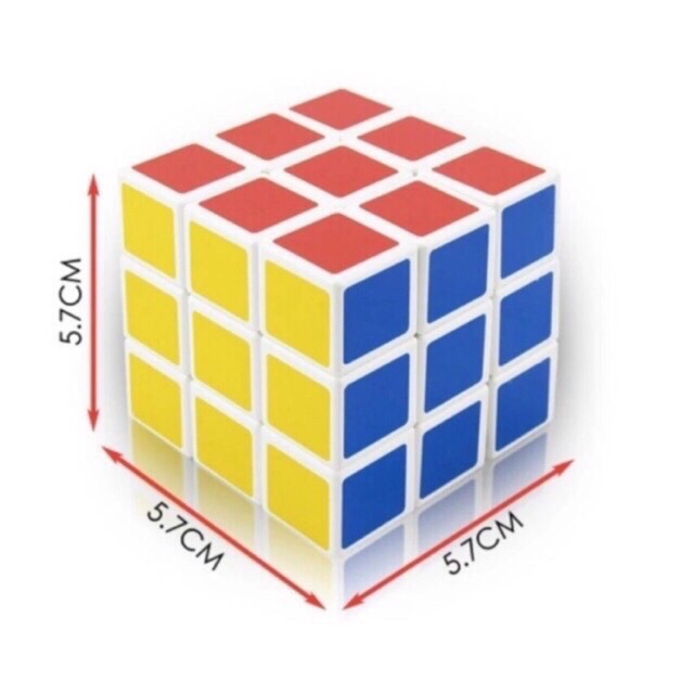 [HCM]Rubik 6 mặt 3 tầng loại thường rẻ
