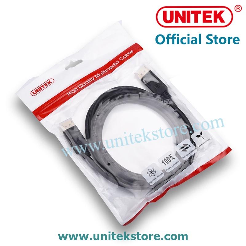 [UNITEK STORE] CÁP DISPLAYPORT 4K - Dài 2M UNITEK (Y-C 608BK)