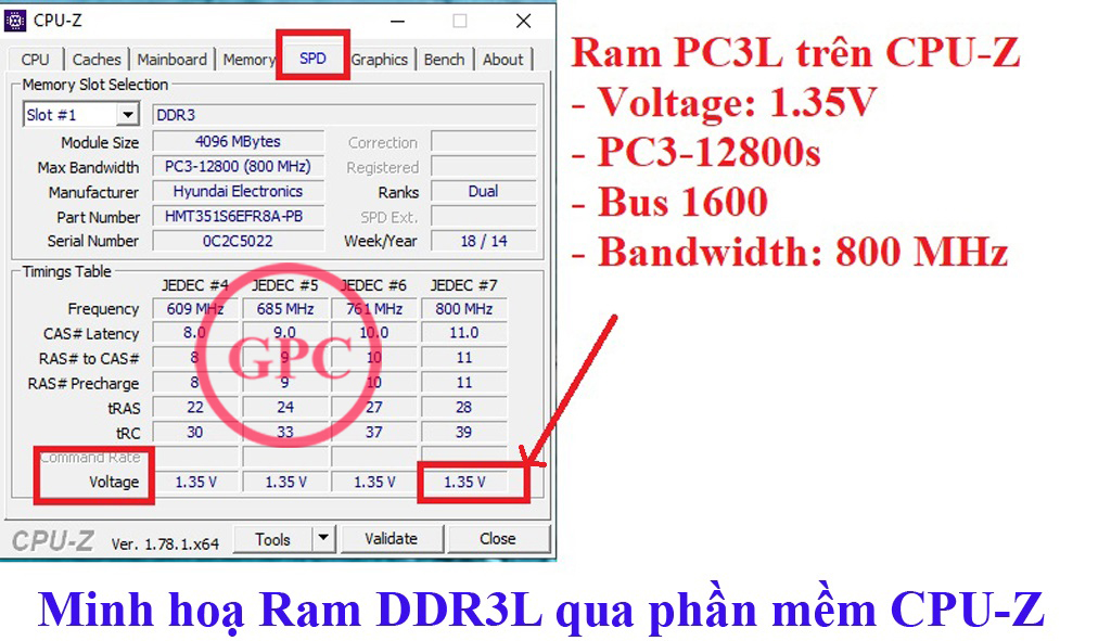 RAM Laptop 2GB PC3-12800s (DDR3 Bus 1600 MHz) hàng bóc máy đã qua sử dụng