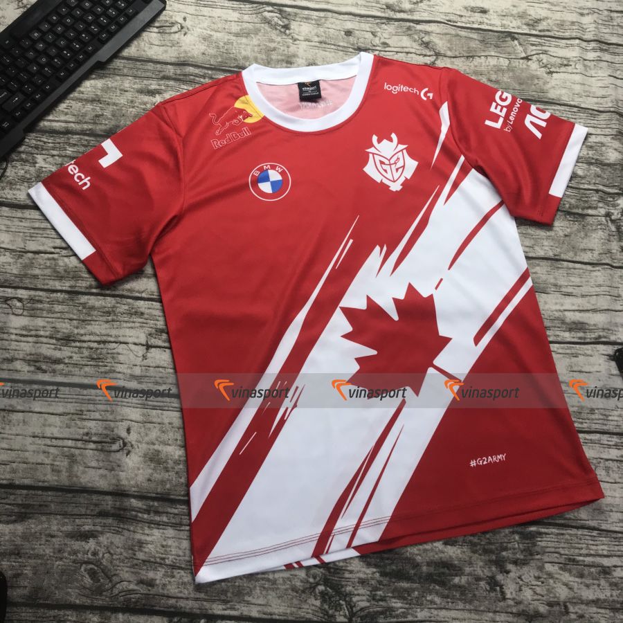 Áo thun game thi đấu Esports G2 Canada 2021