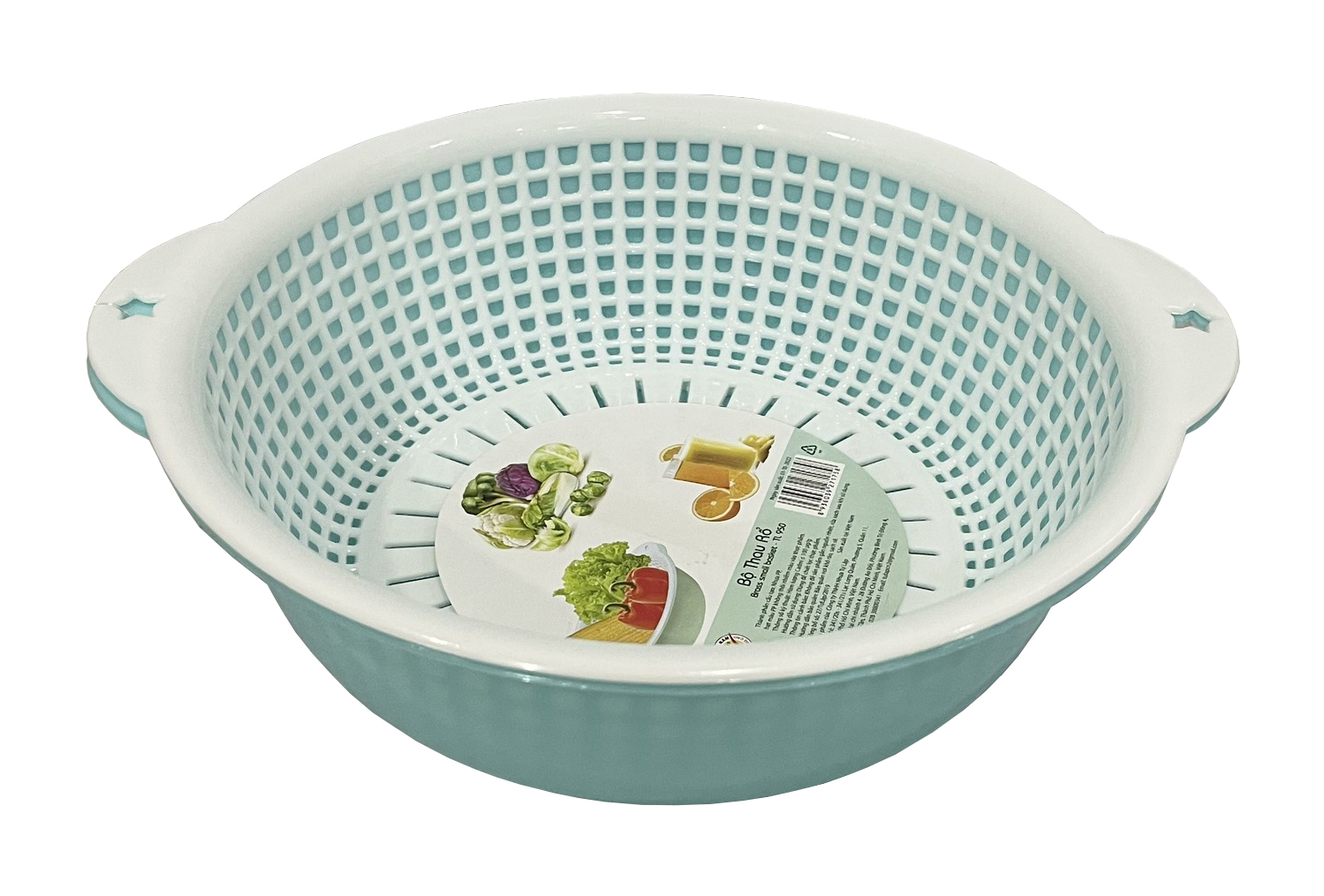 Bộ thau rổ tròn 25cm-TL950