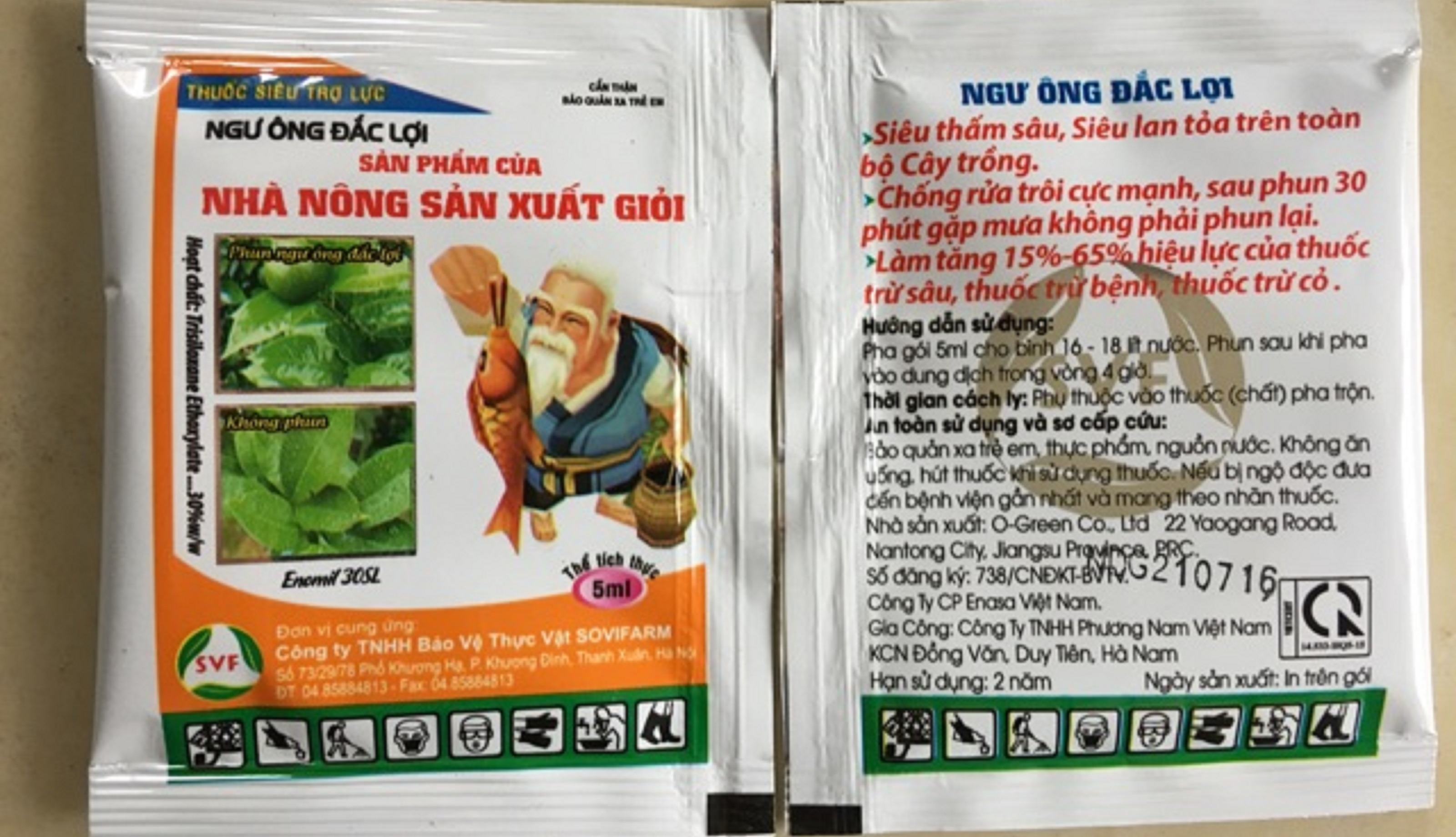 Chế Phẩm Bám Dính Ngư Ông Đắc Lợi 5ml