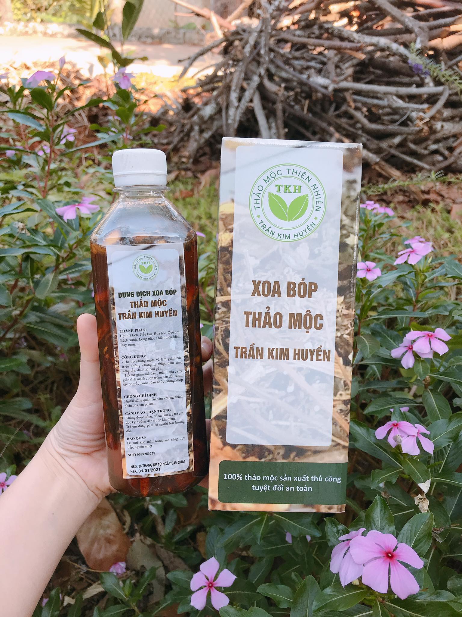 Xoa bóp thảo mộc xương khớp trần kim huyền