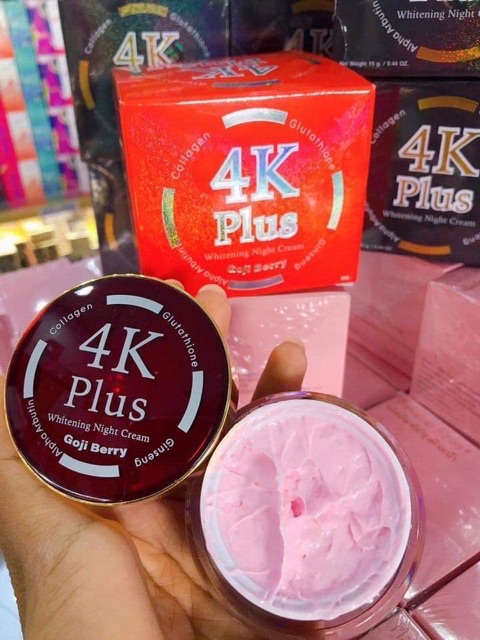 [HCM]Kem face 4k plus  MỤN HỘP ĐỎ