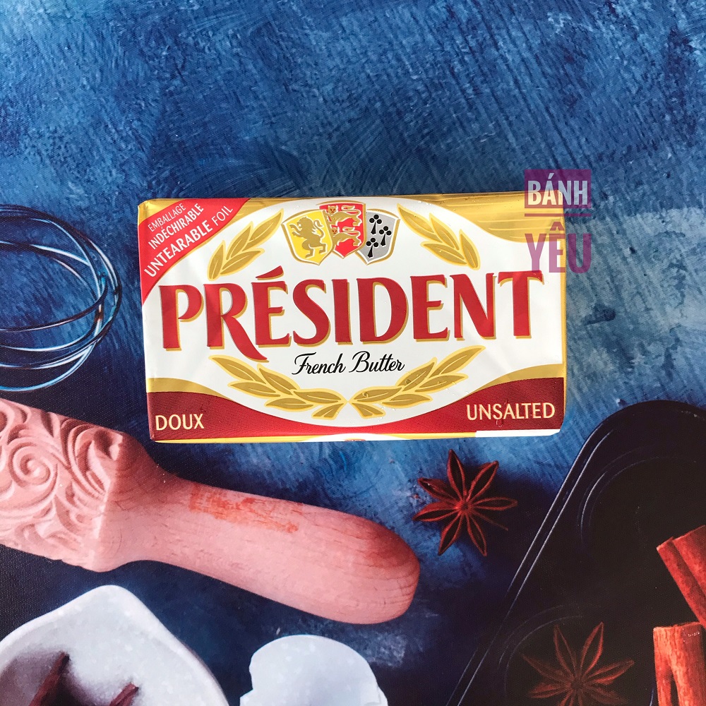Bơ Lạt President  200g (Chỉ Giao Khu Vực HCM)