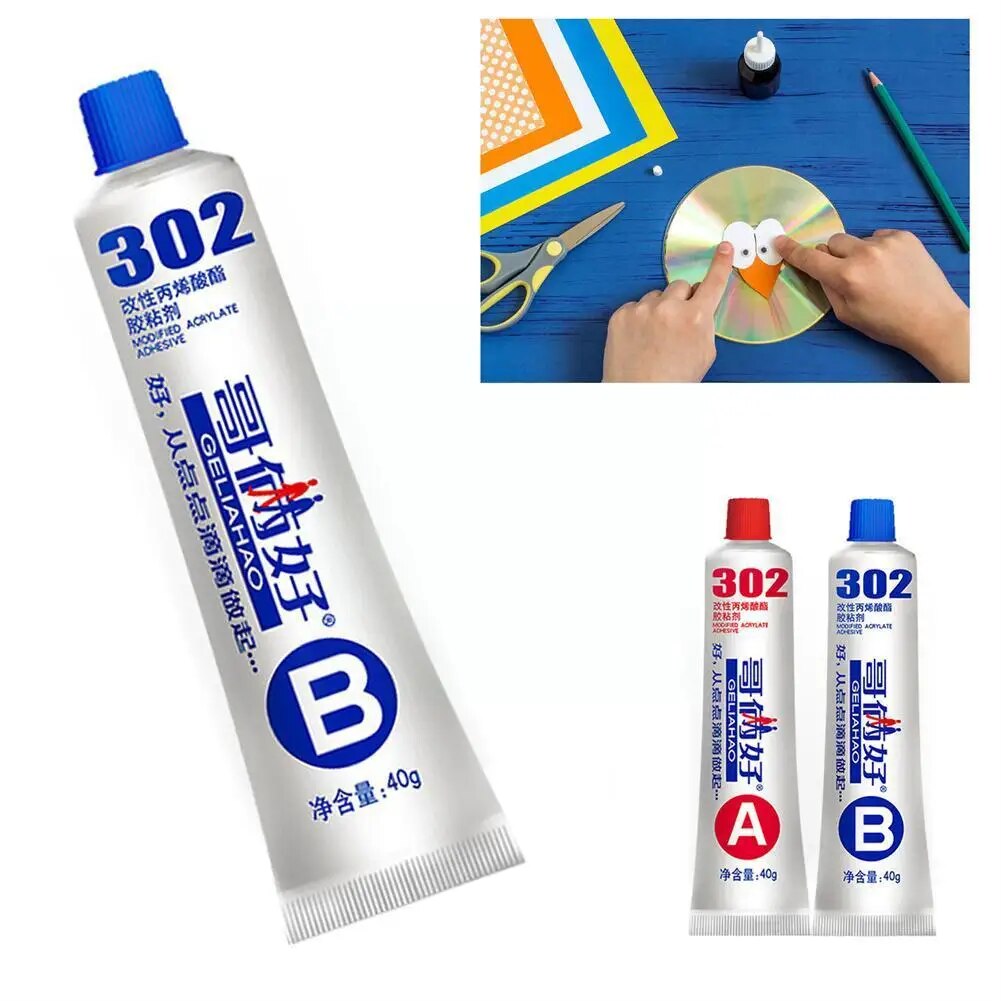 Keo Dán Đa Năng AB 302 Màu Trong Suốt 20G