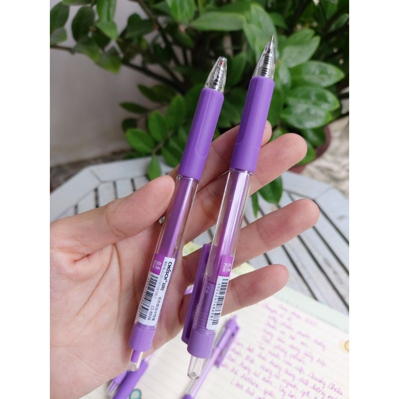 Hộp 12 cây Bút gel bấm Chosch,Cenvava