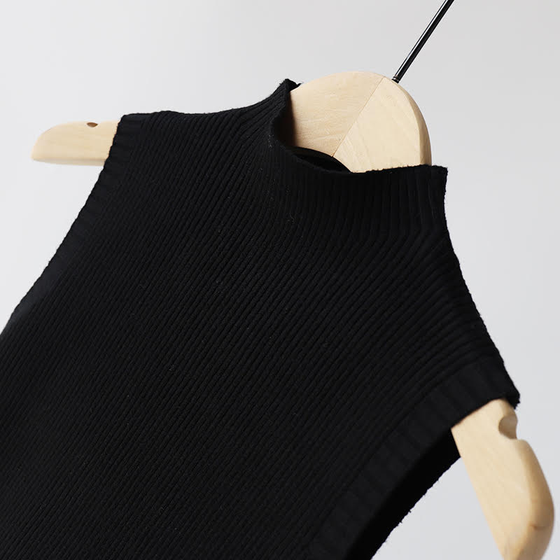 Maiimer - Áo len 3 lỗ cổ cao 3cm (4 màu)