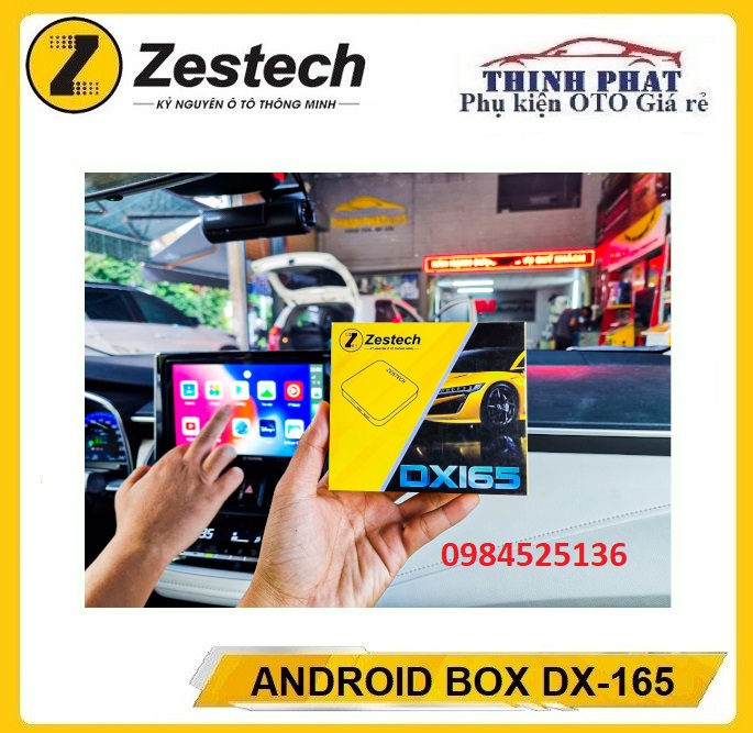 Carplay Android Box Zestech DX165 Carplay Android zestech dx 165- Android box cho ô tô- Android box cho xe hơi