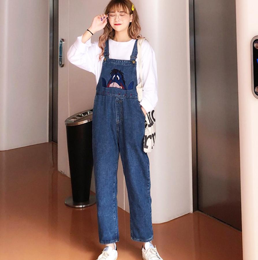 [HCM]Quần yếm jean dài YD22 C164