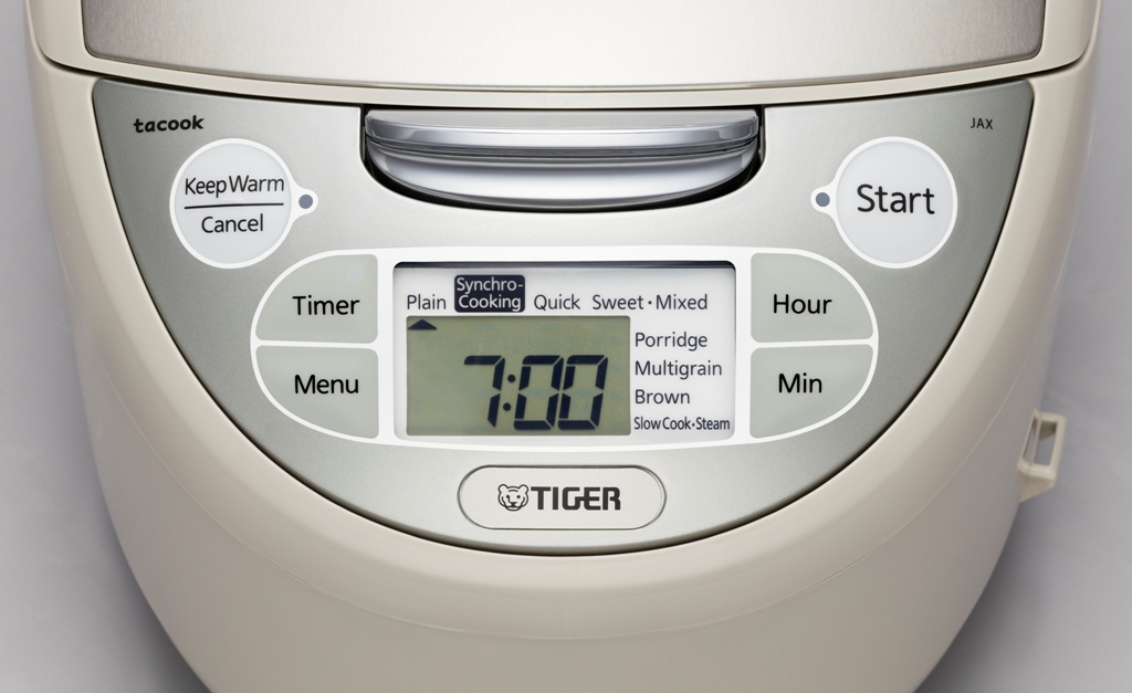 [Trả góp 0%]Nồi cơm điện tử Tiger 4 trong 1 JAX-S18W (1.8L)
