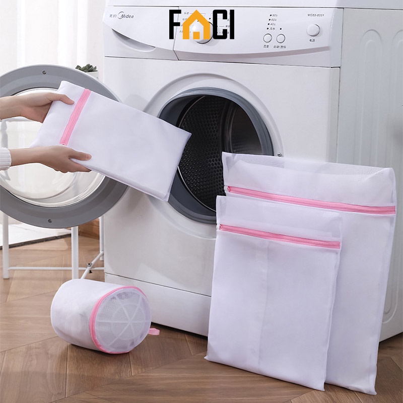 Túi lưới giặt đồ giúp bảo vệ quần áo khi giặt máy Faci_Official LDA20