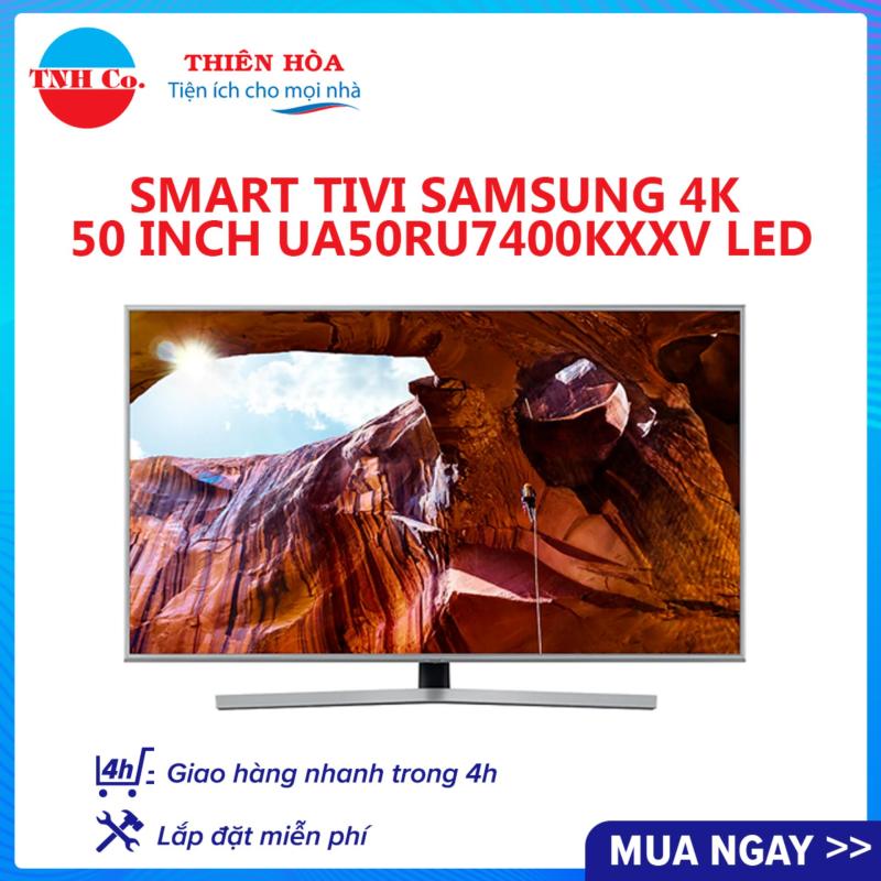Bảng giá Smart Tivi SAMSUNG 4K UHD 50 Inch UA50RU7400KXXV LED (Bạc) kết nối Internet Wifi - Bảo hành 2 năm