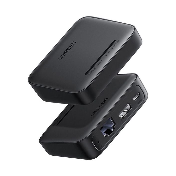 Ugreen 10941 premium LAN or WiFi printer server (TCP/IP raw)