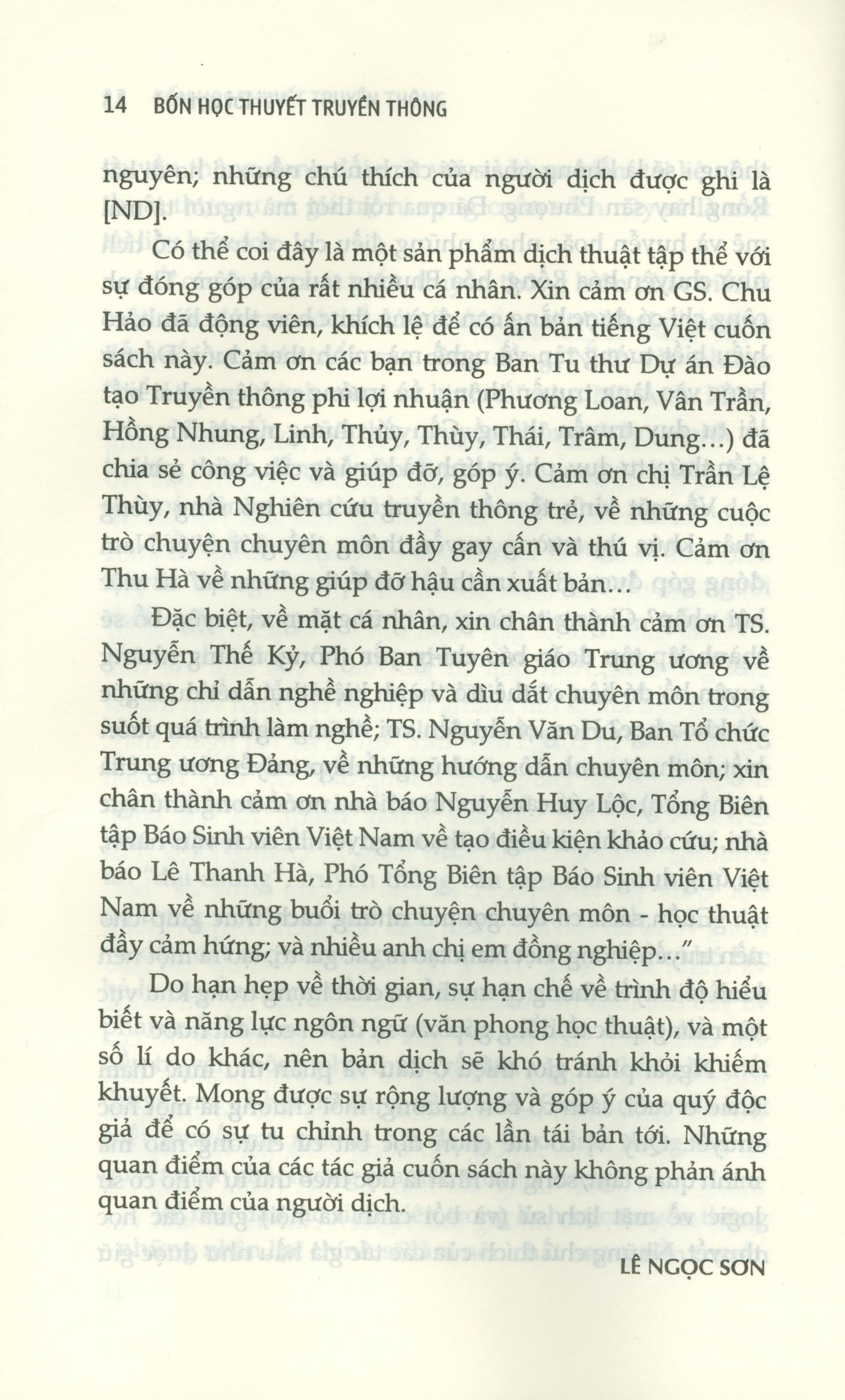 Bốn Học Thuyết Truyền Thông