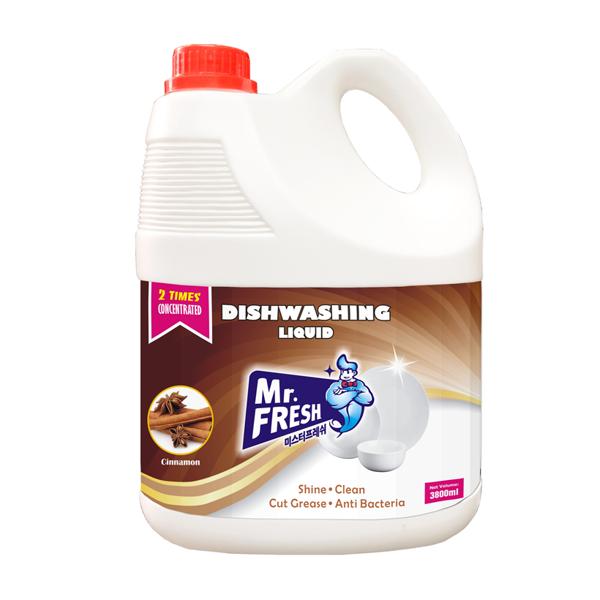 [HCM]Nước rửa chén Mr.Fresh 3.8L ko mui