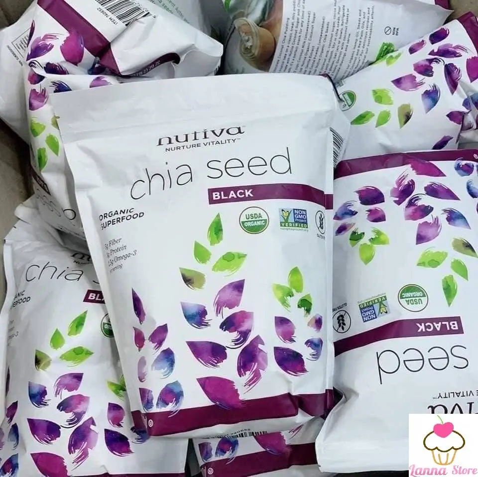 [HCM]Hạt Chia Seeds Nutiva gói 907gam - Mỹ