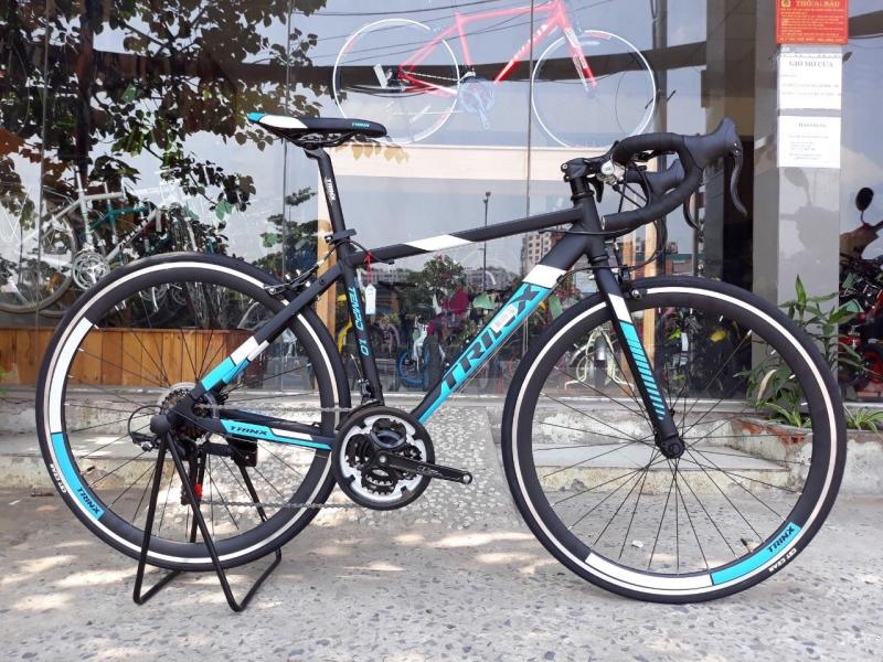 Mua Xe đạp đua TRINX TEMPO1.0 2018 đen xanh lá trắng