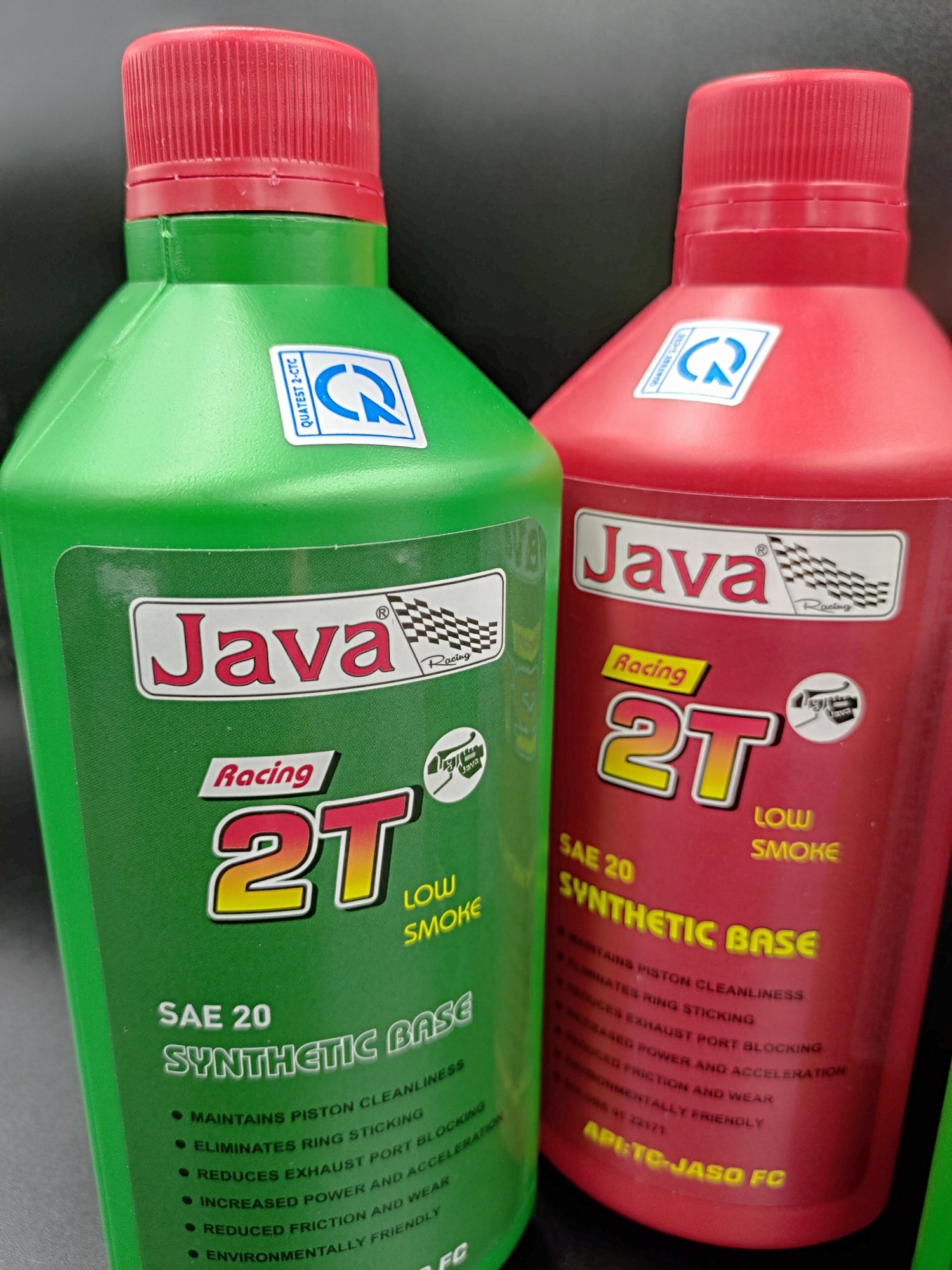 Nhớt 2 thì Java racing Cực Thơm ( Màu Xanh)Dầu khoáng tiên tiến Mỹ