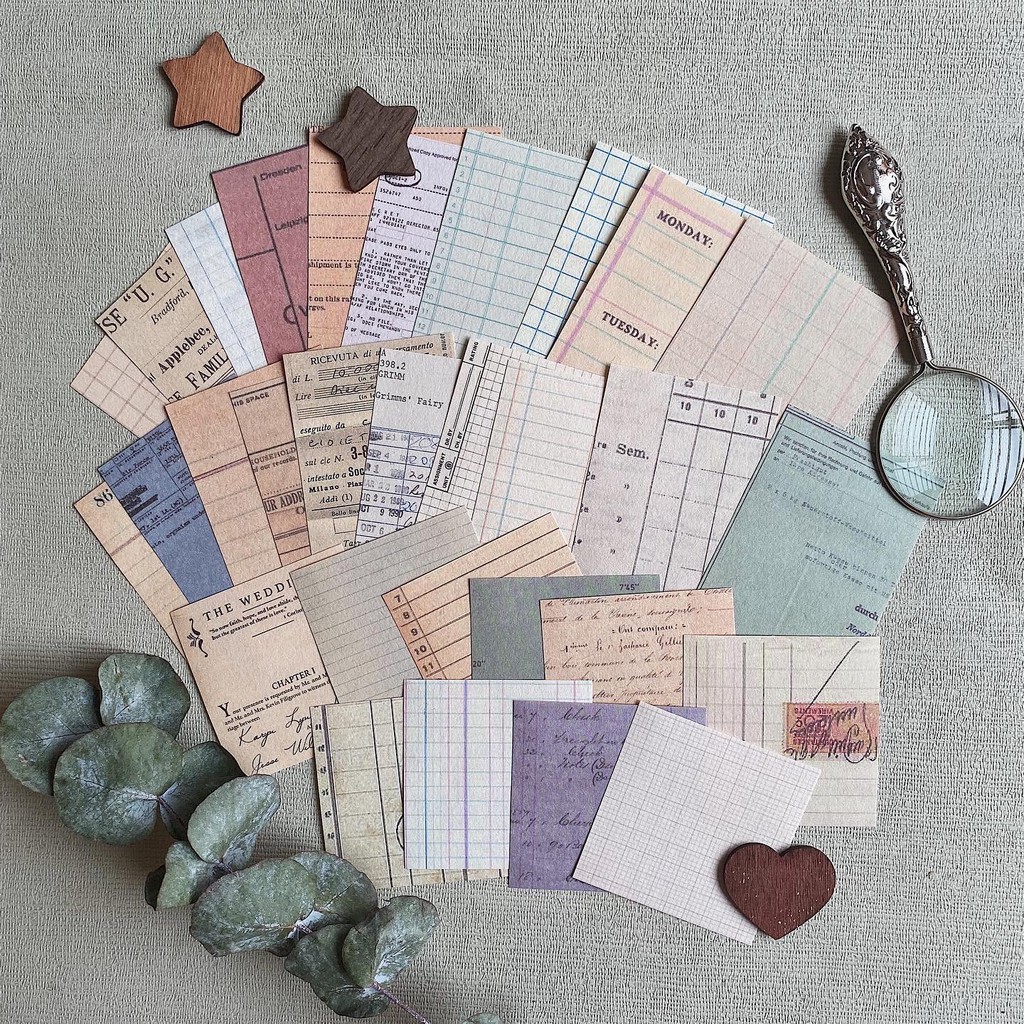 [BACKGROUND PAPER] Giấy trang trí vintage