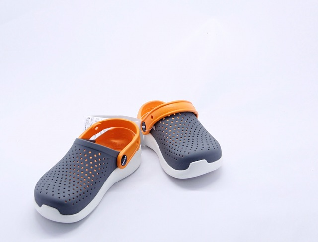 Sục literide trẻ em màu chì lót cam