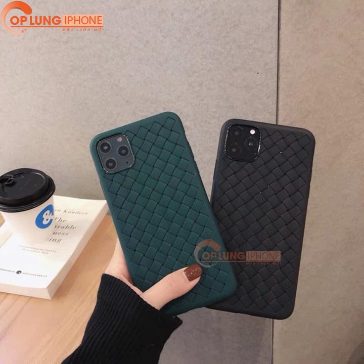 [ HÀNG SỈ XẢ KHO ] Ốp Lưng IPhone Dẻo Tản Nhiệt Thoáng Khí Đan Caro cho iPhone 6  IPhone 6 Plus  IPhone 7 PLus
