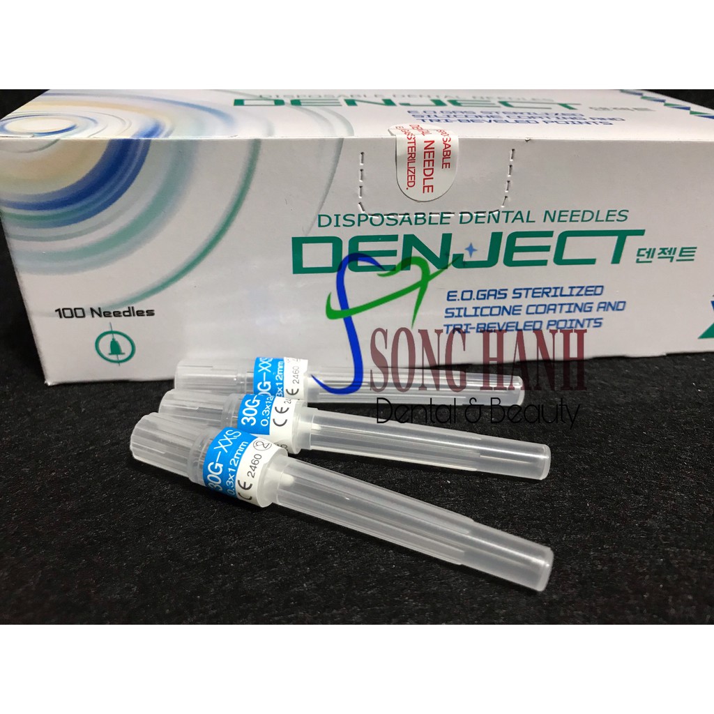 Kim nha khoa Denject Hàn Quốc (Hộp 100 cái)