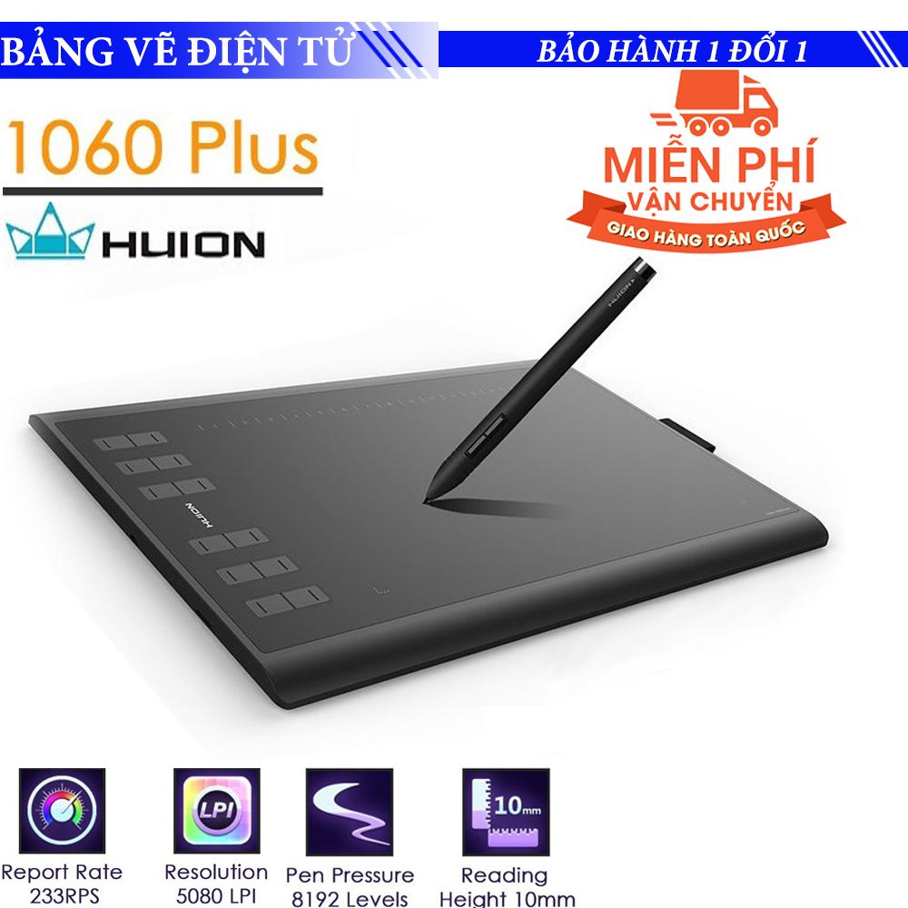 Bảng vẽ điện tử - cảm ứng trên máy tính - tỉ lệ 1:1 với màn hình - Huion 1060 P