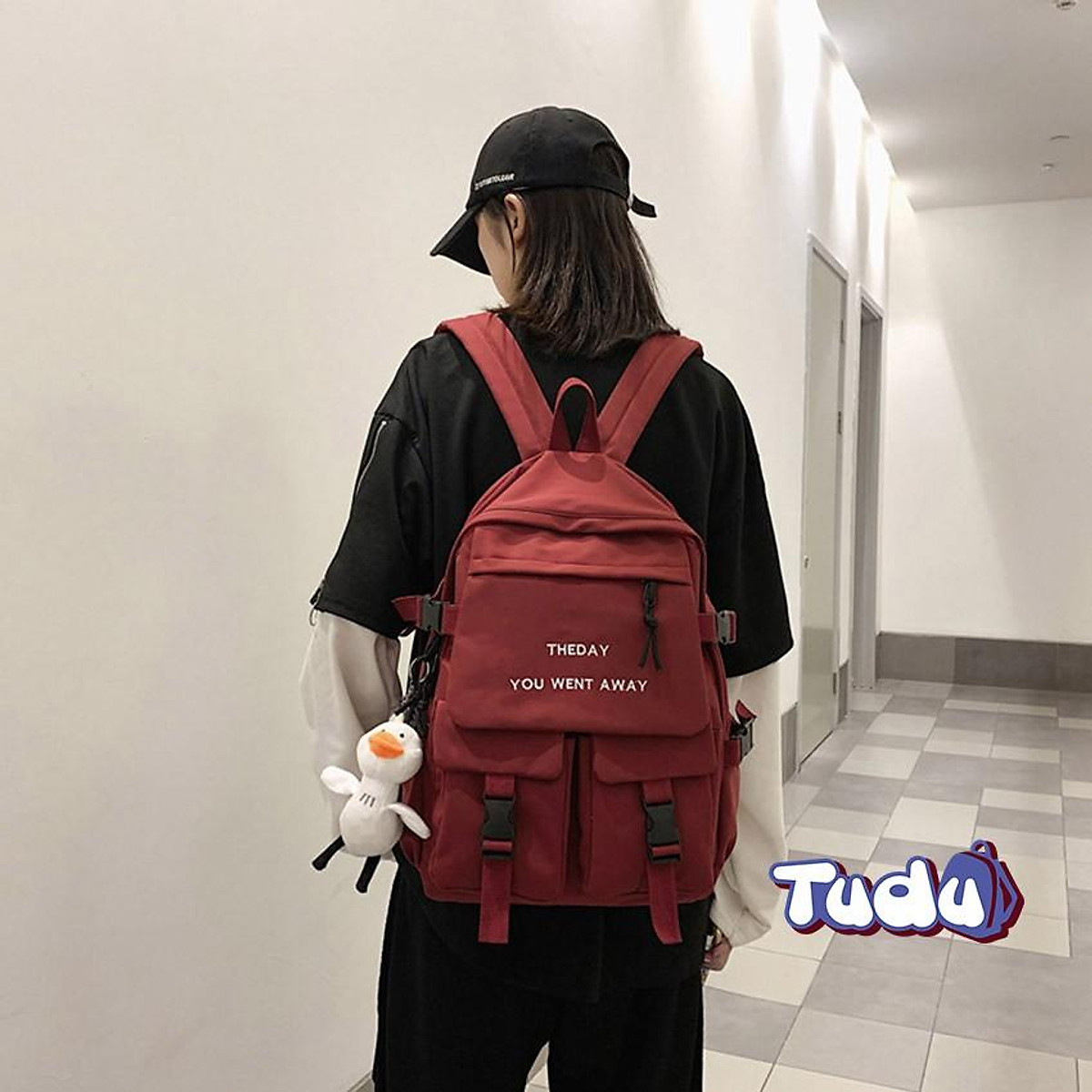 Balo đi học, balo học sinh sinh viên, balo thời trang, balo chống thấm nước, balo ulzzang nam nữ - THE DAY YOU WENT AWAY