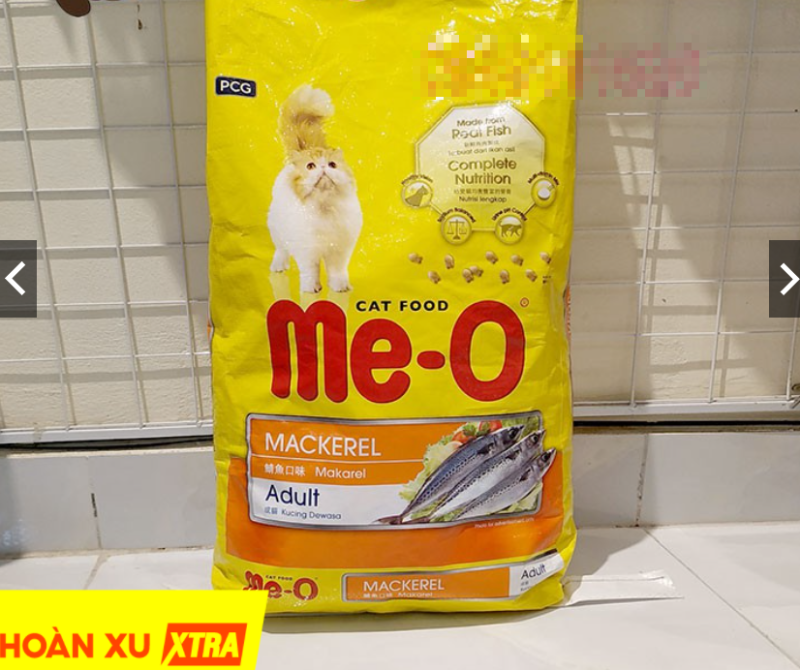 Thức Ăn mèo Me-O Adult Tải 7kg (20 gói) Dành cho mèo trưởng thành