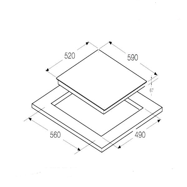 Bếp từ Hafele 536.01.601