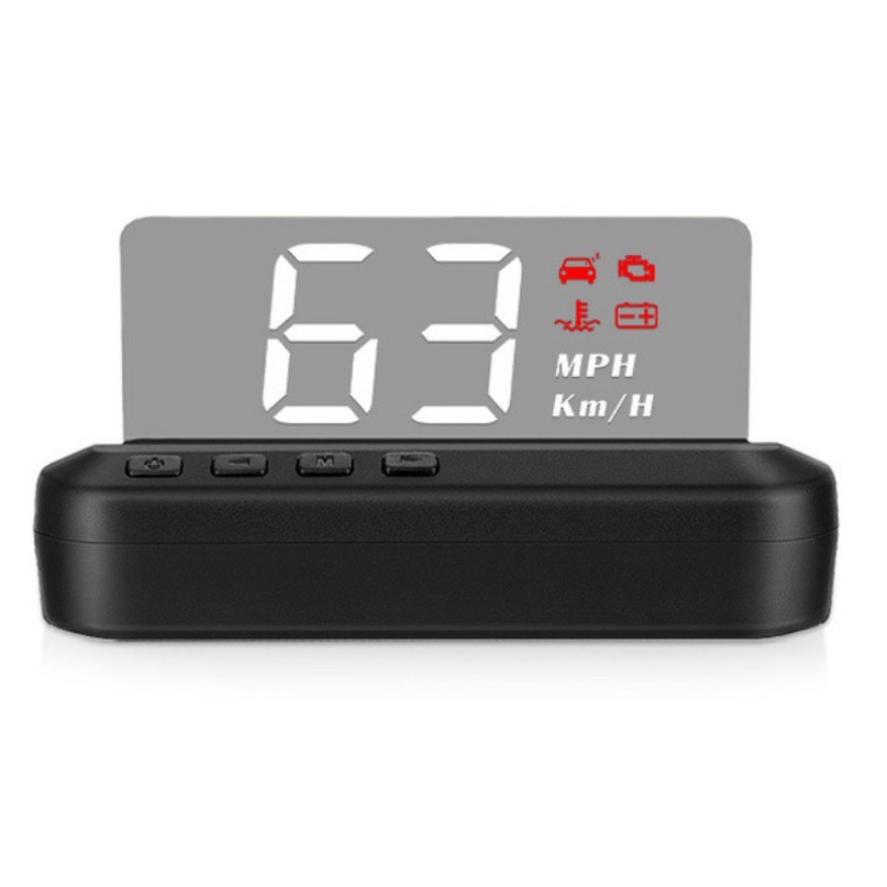 HUD C100 - HUD M17 hiển thị tốc độ lên kính lái